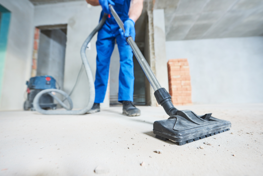 Post-construction cleaning